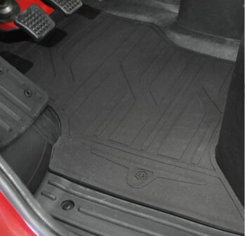 Rubber floor mat set Porter NP6 1.5