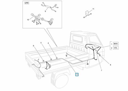 Wiring harness ApeTM Petrol +2000