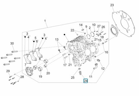 Oliedruk sensor Porter D120 Diesel 1.2