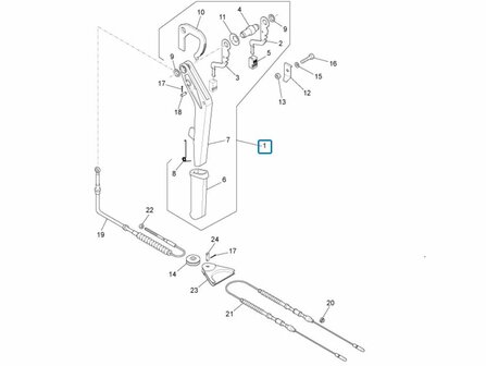 Lever unit ApeTM - Petrol