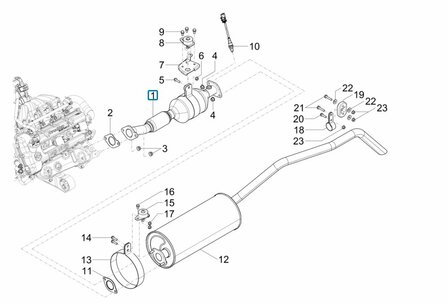 Catalysator Porter NP6 1.5