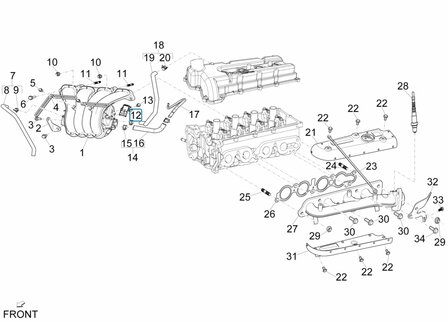 MAP sensor Porter Multitech 1.3 E6 + NP6 1.5