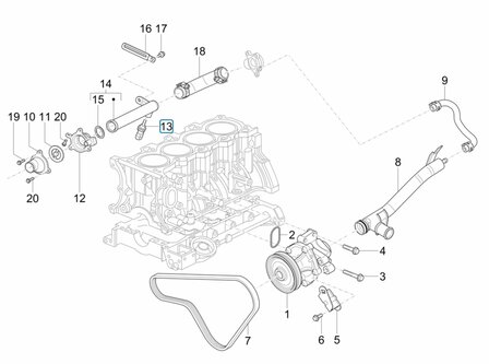 Temperatuur sensor Porter Multitech 1.3 E5