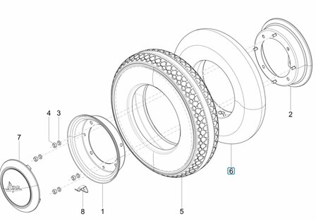 Inner Tyre  Calessino 200 