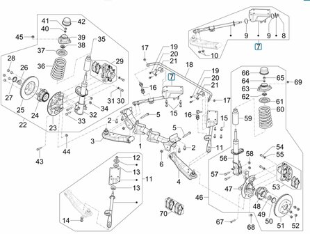 Control arm - tie rod Porter NP6 1.5 - Right