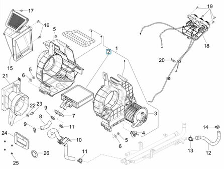 Heater radiator Porter NP6 1.5