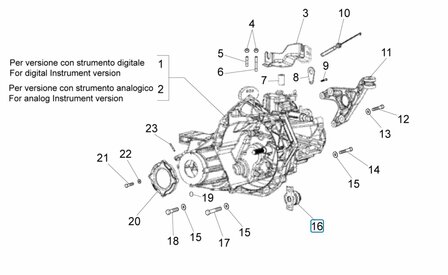 Clutch bearing Piaggio Quargo