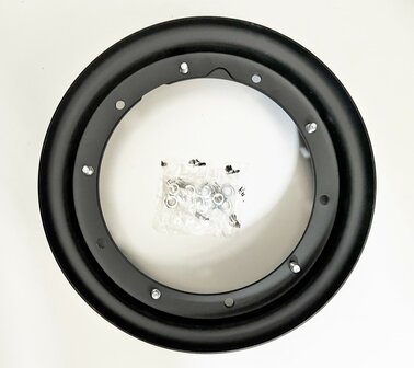 Velg 2.5x10&#039;&#039; Ape50 - Matzwart