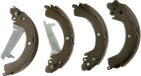 Brake shoe set Porter NP6 1.5 - Rear