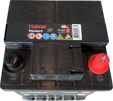 Battery 12V - 40Ah - Ape50 + ApeTM + Apecar P501-P601 - Tudor