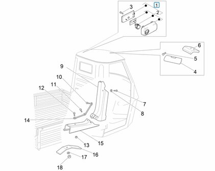 Interior light Ape50 + ApeTM + Calessino 200