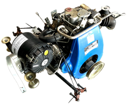 Motor Compleet Ape Classic 400 E4  Diesel - DEMO!