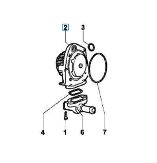 Water pump Ape Classic + Calessino + ApeTM Diesel - SALE