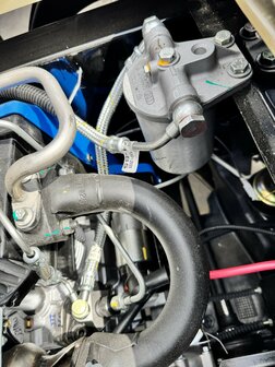 Brandstoffilter ombouw set - zonder electrische  afsluiter