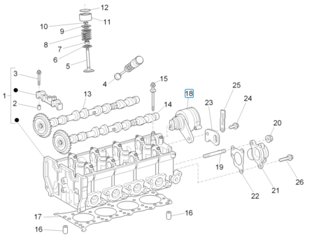 Nokkenas sensor Porter Multitech 1.3 E5 - AKTIE