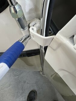 Deurscharnier - bevestiging Ape Classic + Apecar P501-P601 + MPF400