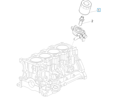 Oliefilter Daihatsu / Porter 1.0 / 1.3 / 1.5 - AKTIE