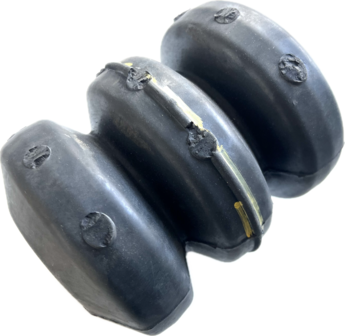 Schokdemper - buffer op draagarm Calessino 200 EU2 + EU4