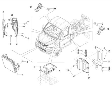 BCU regeleenheid Porter NP6 - MY2022