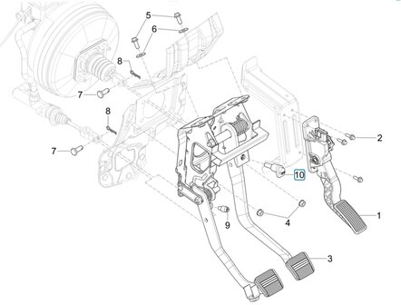 Brake light switch Porter D120 1.2  Diesel + Porter NP6 1.5