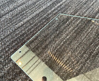 Zijruit Ape50 - Links - Rechts toepasbaar - AKTIE