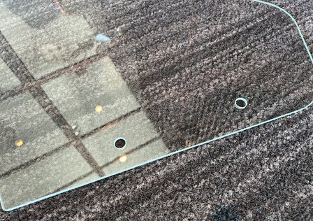 Zijruit Ape50 - Links - Rechts toepasbaar - AKTIE