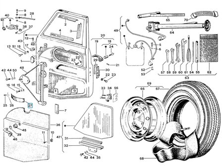 Deurvanger ApeTM + Vespacar P2