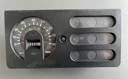 Dashboard / Tellerklok  ApeTM - Benzineversies - 2e hands