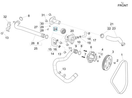 Thermostaat Porter Multitech 1.3 E6 + NP6 1.5 - AKTIE