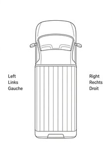ABS sensor Porter NP6 - Enkellucht - Rechts Achter