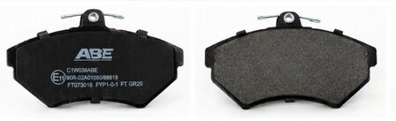 Remblokset Porter NP6 1.5 - Voorzijde
