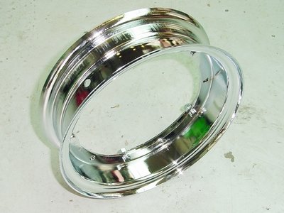 Chrome Rim, Ape50, Original Piaggio