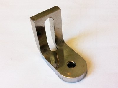 Door stop stainless steel bracket Calessino