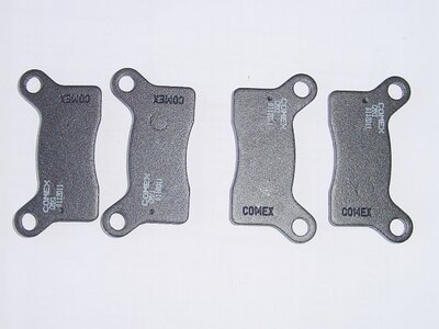 Brakepad set Piaggio M500 rear