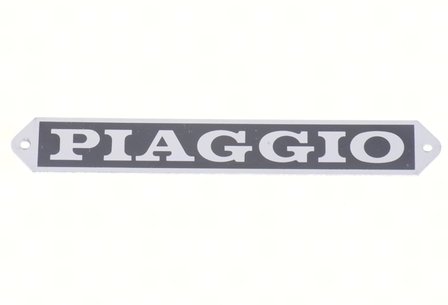 Logo Piaggio aluminium