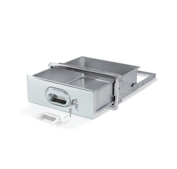 RVS / Inox drawer with lock