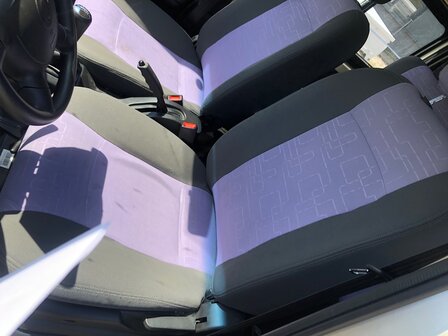 Drivers seat complete C35 purple