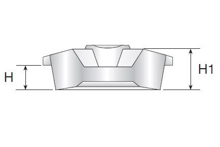 ijsdeksel rond RVS/INOX - 19cm