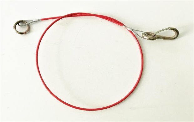 Security cable 1mtr. red Ape Trailer