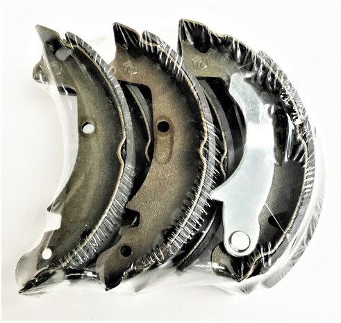 Brake shoe set 10inch. Vespacar P2 + Apecar P501