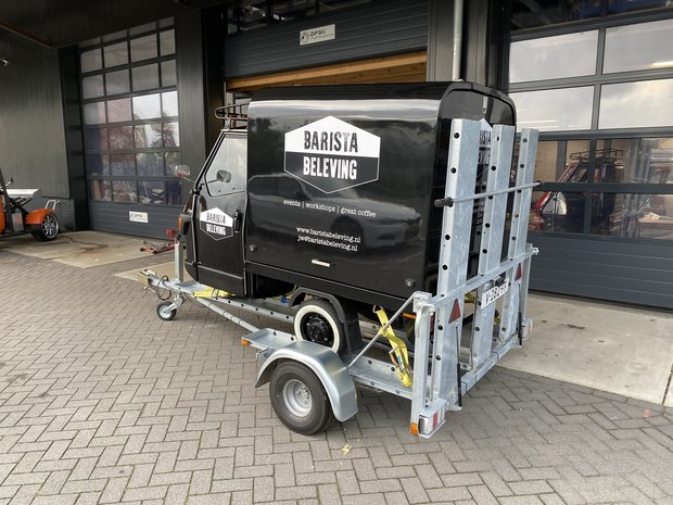 Aanhangwagen voor Ape50 - MAX 750KG