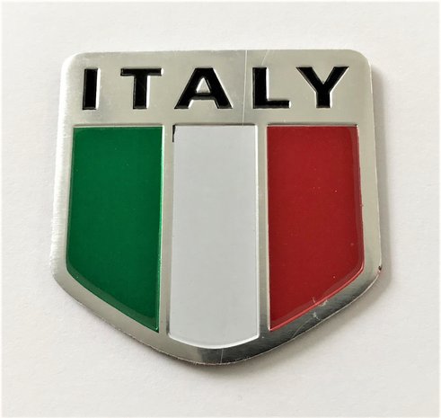 Embleem Italy schild