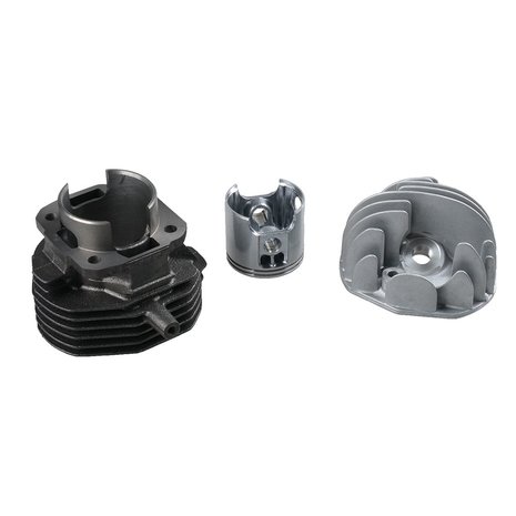 Cilinder and piston set Ape50 102cc - Malossi