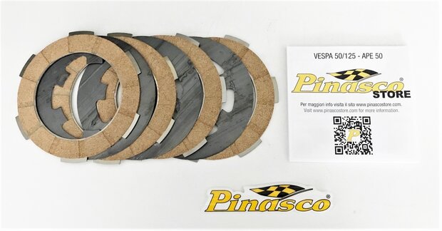 Clutch plates Pinasco Ape50