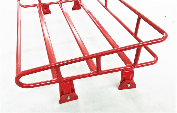 Roof carrier on cabine Ape50 - Red