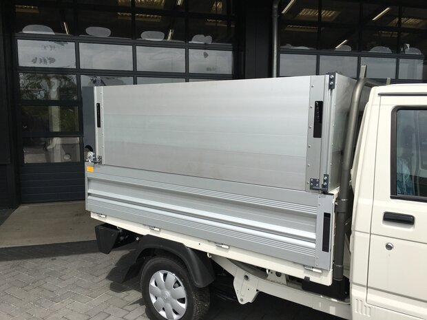 Cargodeck higher kit Piaggio Porter - Aluminium