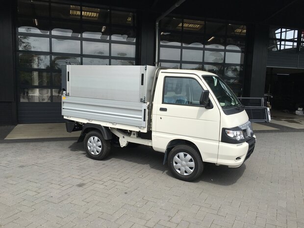 Laadbak verhogingset Piaggio Porter - Aluminium