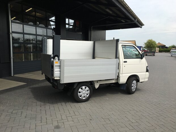 Laadbak verhogingset Piaggio Porter - Aluminium