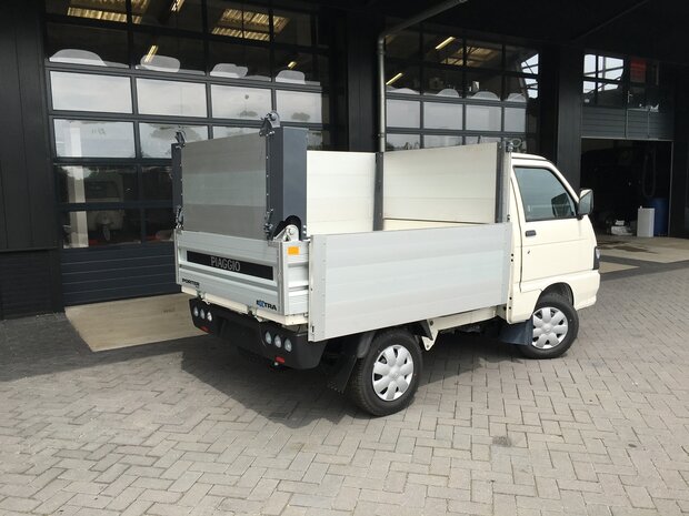 Cargodeck higher kit Piaggio Porter - Aluminium