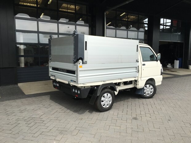 Cargodeck higher kit Piaggio Porter - Aluminium